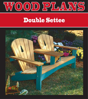 Double Settee Woodworking Plan